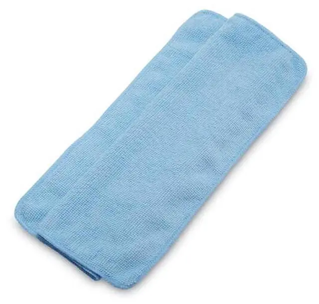 Alt view image 12 of 20 - Rubbermaid Commercial Microfiber Cleaning Cloths 12 x 12 Blue 24/Pack 1820579