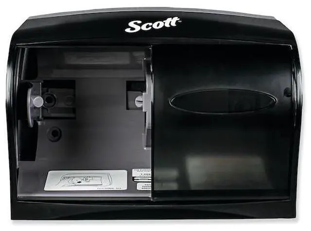 Alt view image 17 of 20 - Scott® Essential Single Roll Toilet Paper Dispenser 09604