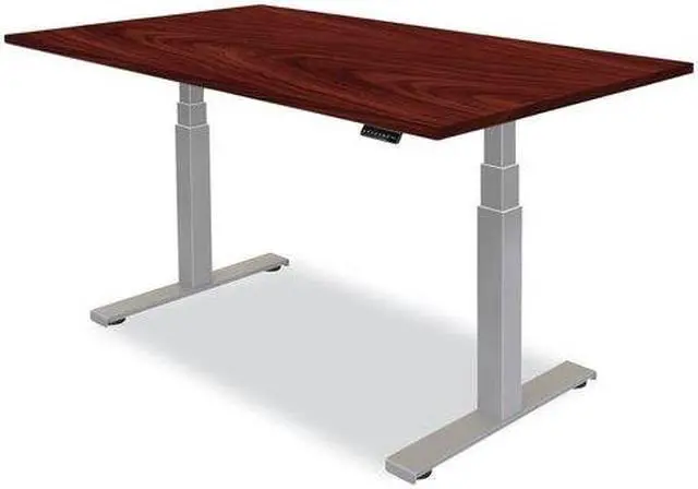 Alt view image 13 of 14 - Fellowes Levado Laminate Table Top (Top Only) 48w x 24d Mahogany 9650401