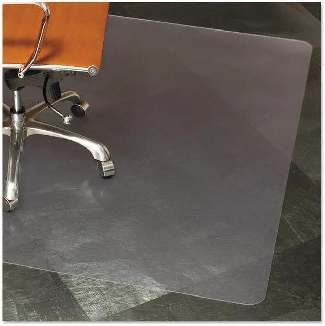 Alt view image 11 of 15 - ES Robbins Natural Origins Chair Mat For Hard Floors 36 x 48 Clear 143007