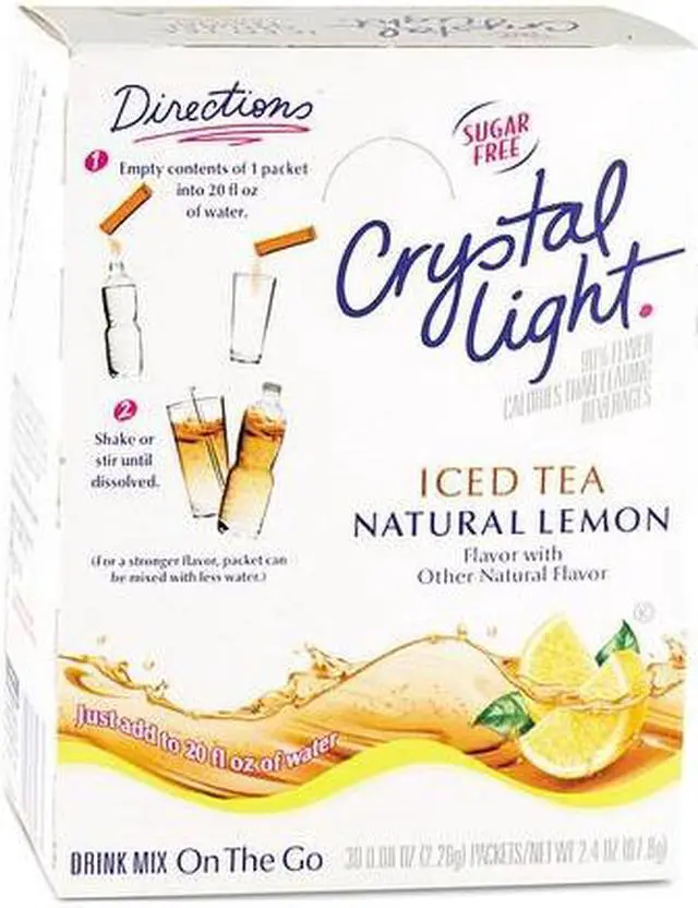 Alt view image 3 of 8 - On The Go, Iced Tea, .16Oz Packets, 30/Box