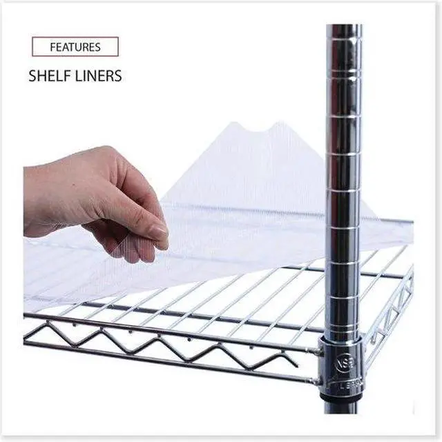 Alt view image 15 of 16 - Alera WIRE SHELVING GARMENT RACK, 30 GARMENTS, 36W X 18D X 75H, SILVER ALEGR363618SR