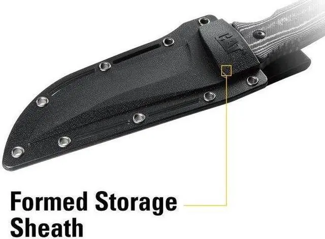 Alt view image 5 of 5 - CAT 980013 9 Inch Fixed Blade Knife