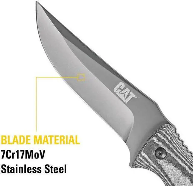 Alt view image 4 of 5 - CAT 980013 9 Inch Fixed Blade Knife