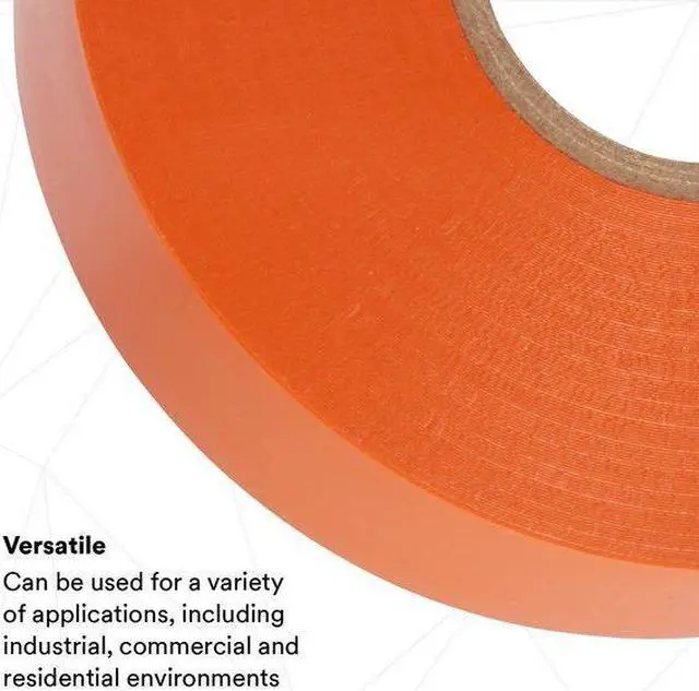 Alt view image 7 of 8 - Scotch Electrical Tape   35 3/4X66 ORNGE