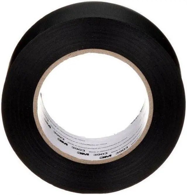 Alt view image 4 of 9 - ProTapes Cable Path Cured Rubber Resin Zone Coated Gaffers Tape, 12.5 mil Thick, 30 yds Length, 4 Width, Black Pack of 1