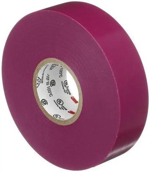 Alt view image 5 of 7 - Scotch Electrical Tape 35 3/4X66 VIOLT