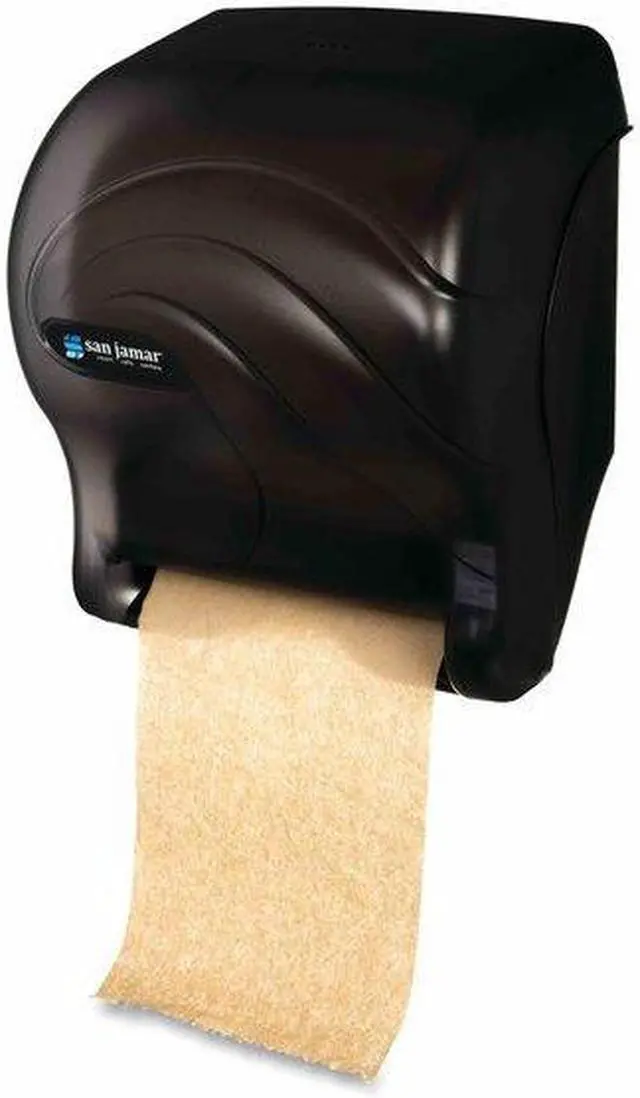 Alt view image 7 of 12 - Tear-N-Dry Essence Touchless Towel Dispenser, 11.75x9 1/8x14 7/16, Bla
