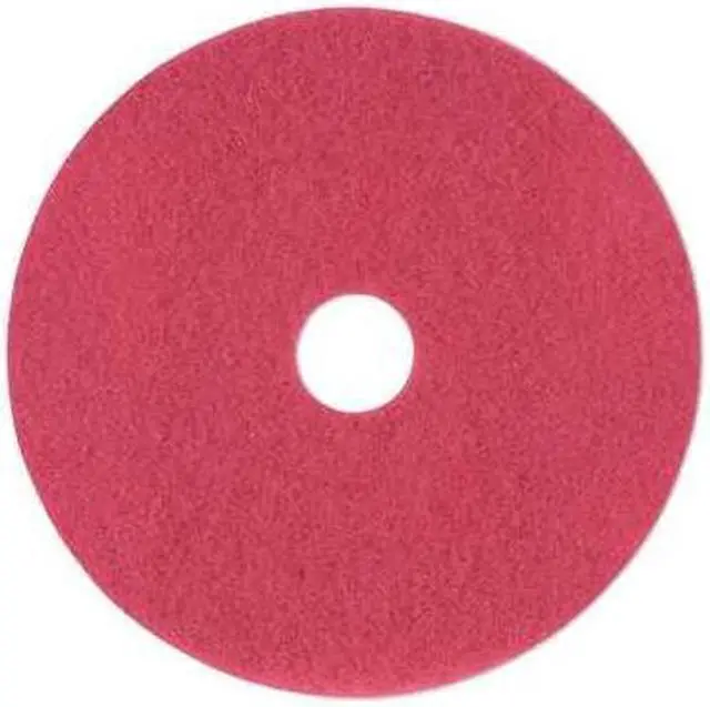 Alt view image 9 of 14 - Boardwalk Floor Buffing Pad 19" Diameter Red 5/Carton 4019RED