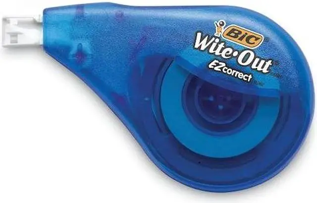 Alt view image 14 of 20 - BIC Wite-Out EZ Correct Correction Tape  Non-Refillable  1/6" x 472" WOTAP18