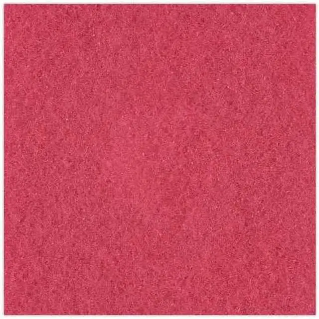 Alt view image 8 of 9 - Boardwalk Standard Buffing Floor Pads 12" Diameter Red 5/Carton 4012RED