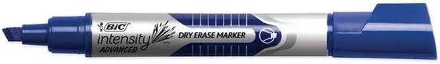 Alt view image 10 of 13 - BIC GELITP241-AST Low Odor And Bold Writing Dry Erase Marker, Chisel Tip, Assorted, 24/Pack