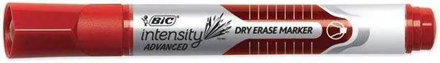 Alt view image 11 of 13 - BIC GELITP241-AST Low Odor And Bold Writing Dry Erase Marker, Chisel Tip, Assorted, 24/Pack
