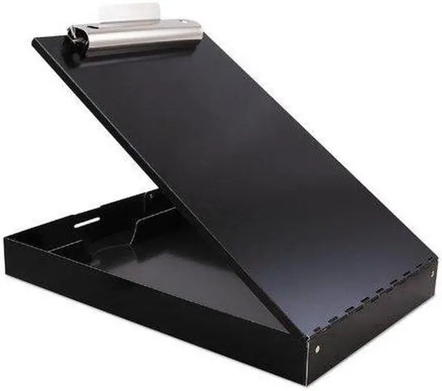 Alt view image 5 of 12 - Saunders Storage Clipboard 1-1/2" Storage 9"Wx14-1/4"Lx2-3/4"H BK 11018