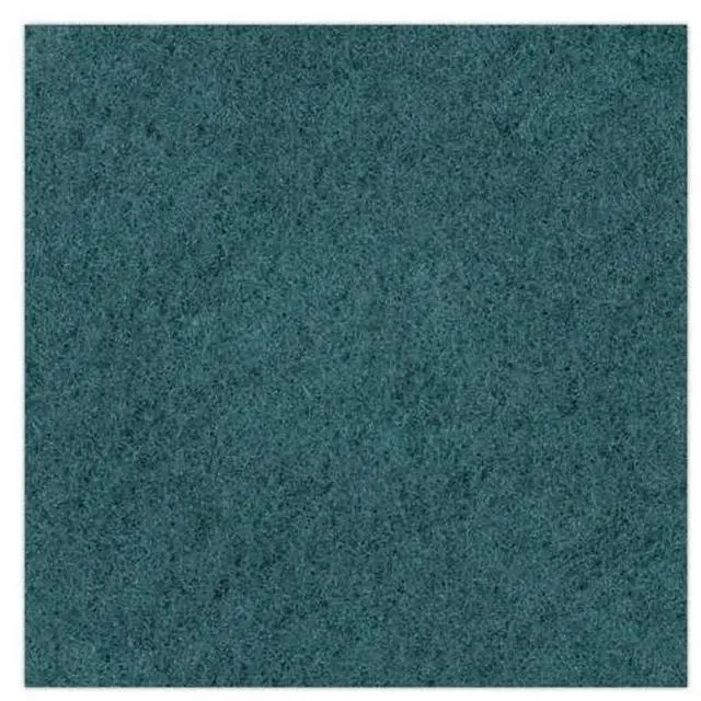 Alt view image 9 of 9 - Boardwalk Standard Heavy-Duty Scrubbing Floor Pads 19" Diameter Green 5/Carton