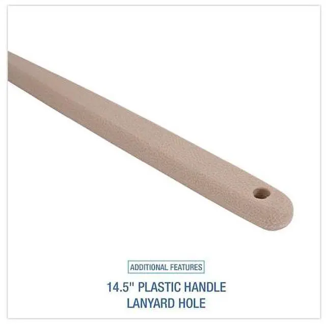 Alt view image 10 of 17 - Boardwalk Utility Brush Nylon Fill 20" Long Tan Handle 4420