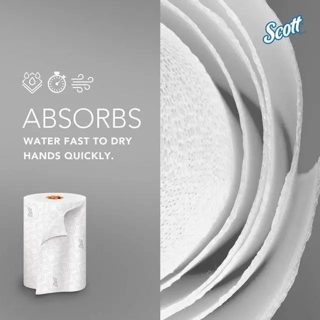 Alt view image 4 of 7 - KIMBERLY-CLARK PROFESSIONAL 47035 Scott(R) Control(TM) Hardwound Paper Towel
