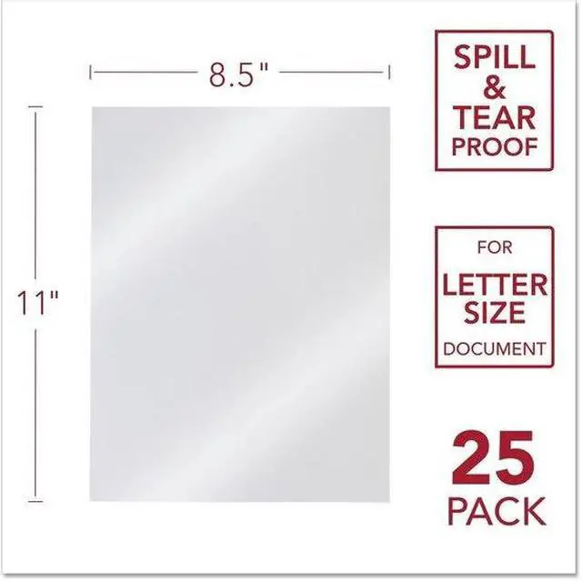 Alt view image 2 of 3 - Swingline 2514499 Design View Presentation Binding System Covers, 11 x 8.5, Frost, 25-Pack