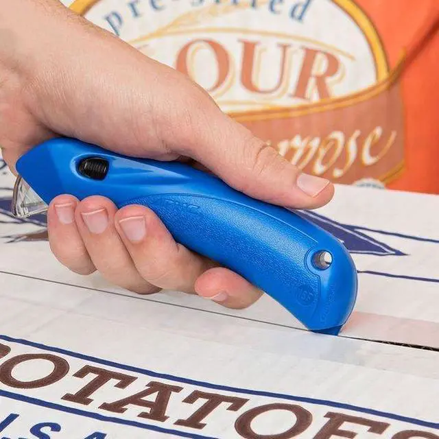 Alt view image 4 of 8 - PACIFIC HANDY CUTTER, INC RSC-432 Safety Knife, Fixed Blade, Safety Point,