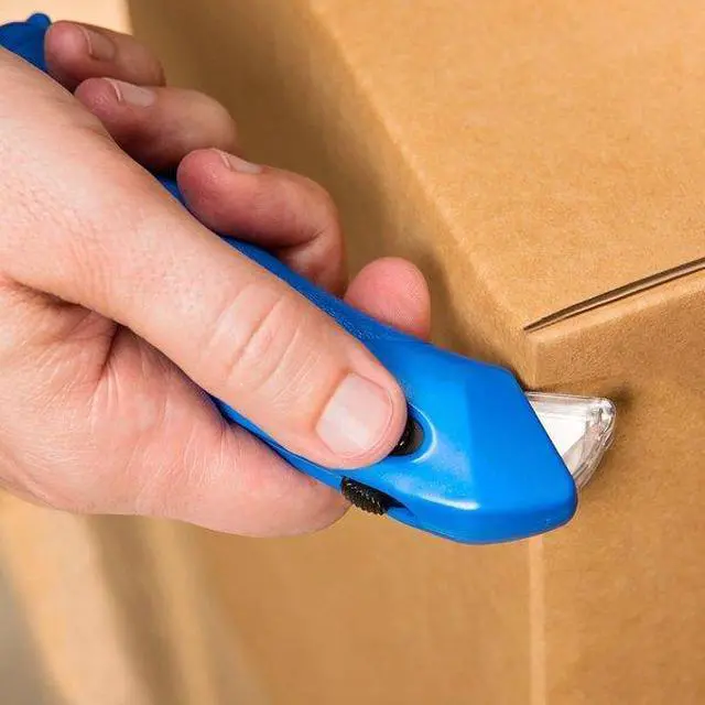 Alt view image 5 of 8 - PACIFIC HANDY CUTTER, INC RSC-432 Safety Knife, Fixed Blade, Safety Point,