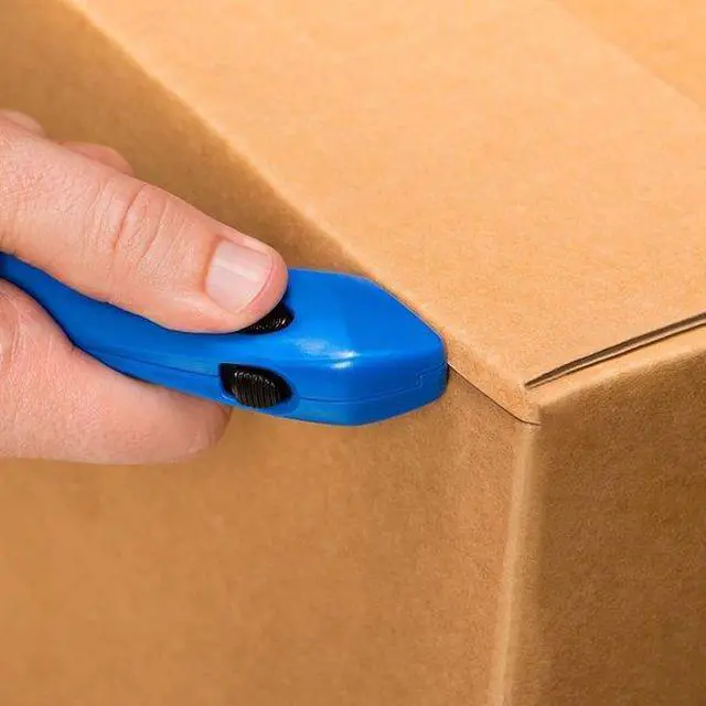 Alt view image 6 of 8 - PACIFIC HANDY CUTTER, INC RSC-432 Safety Knife, Fixed Blade, Safety Point,