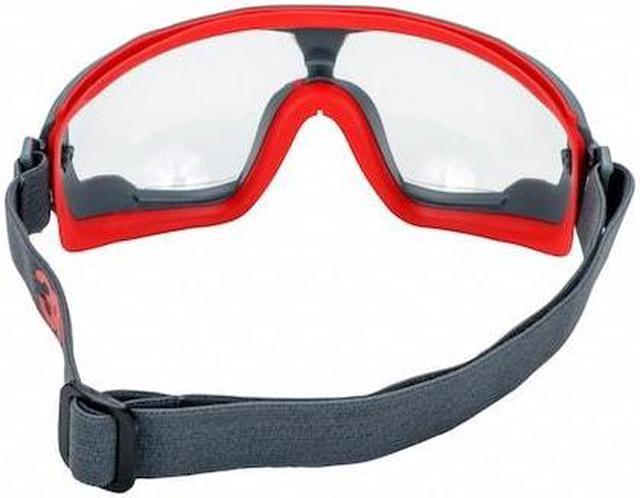 Alt view image 12 of 16 - 3M GoggleGear 500 Series Scotchgard Anti-Fog Lens - Recommended for: Oil & Gas - Eye, Splash, Ultraviolet Protection - Polycarbonate Lens, Elastic Strap - Clear, Gray - 1 Each