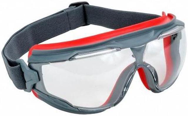 Alt view image 13 of 16 - 3M GoggleGear 500 Series Scotchgard Anti-Fog Lens - Recommended for: Oil & Gas - Eye, Splash, Ultraviolet Protection - Polycarbonate Lens, Elastic Strap - Clear, Gray - 1 Each