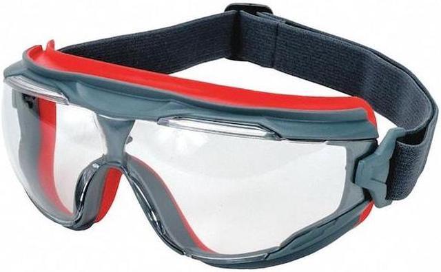Alt view image 15 of 16 - 3M GoggleGear 500 Series Scotchgard Anti-Fog Lens - Recommended for: Oil & Gas - Eye, Splash, Ultraviolet Protection - Polycarbonate Lens, Elastic Strap - Clear, Gray - 1 Each