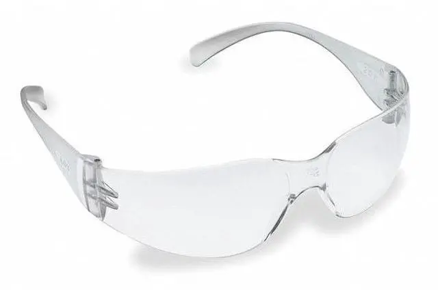 Alt view image 6 of 6 - 3M Virtua Wraparound Protective Safety Glasses - Clear Plastic Frame - Clear Polycarbonate Lens - Antifog - 100/Carton 11329