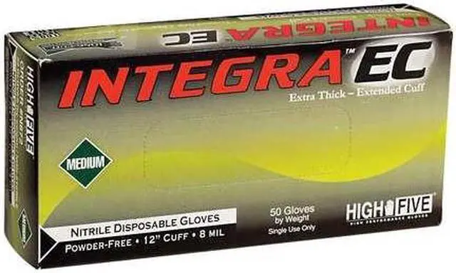 Alt view image 5 of 6 - ANSELL N862 Exam Gloves, Nitrile, Powder Free, Blue, M, 50 PK