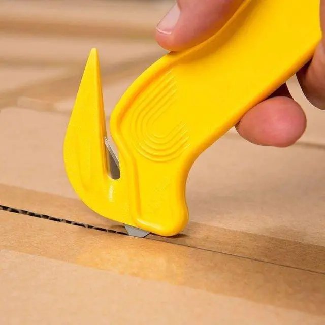 Alt view image 6 of 10 - Pacific Handy Cutter, Inc Fixed Blade 6-1/2" Hook-Style Film Cutter, 1 EA