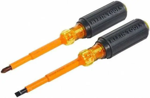 Alt view image 10 of 15 - Klein Screwdriver Set Ins Strt-Phil 2 Piece Klein Tools Screwdriver Sets