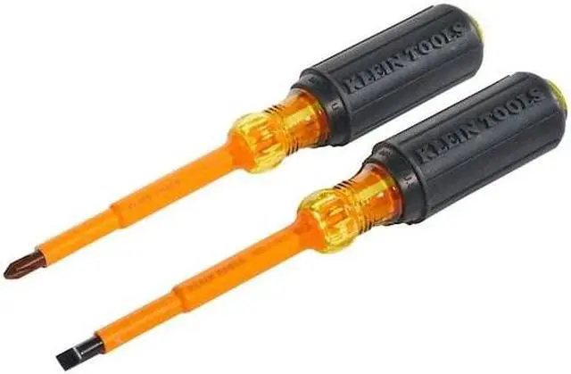 Alt view image 13 of 15 - Klein Screwdriver Set Ins Strt-Phil 2 Piece Klein Tools Screwdriver Sets