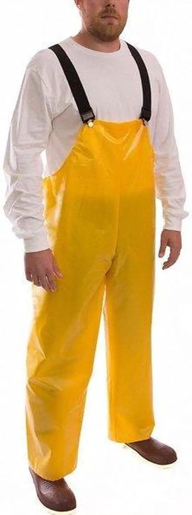 Alt view image 2 of 6 - TINGLEY O22007 Iron Eagle Plain Front Overall, Gold/Yellow, Premium Snap-Lock