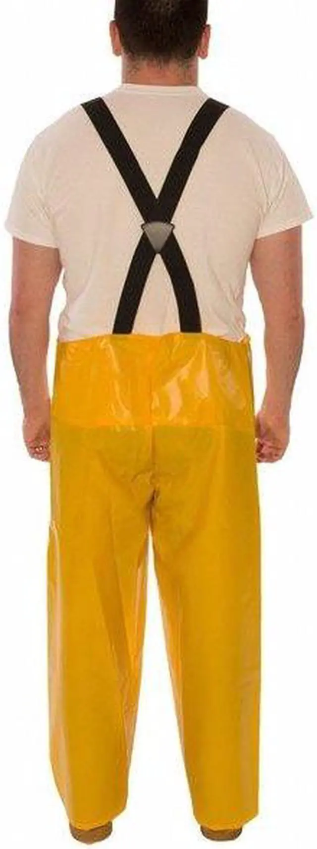 Alt view image 6 of 6 - TINGLEY O22007 Iron Eagle Plain Front Overall, Gold/Yellow, Premium Snap-Lock