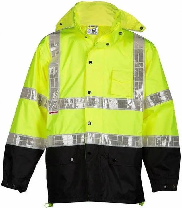 Alt view image 3 of 6 - ML KISHIGO RW100-L-XL L/XL Class 3 Rainsuit