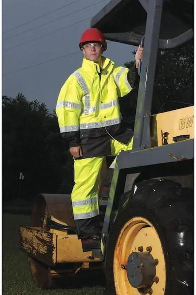 Alt view image 5 of 6 - ML KISHIGO RW100-L-XL L/XL Class 3 Rainsuit