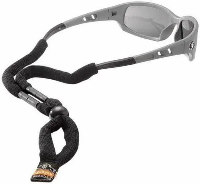 Alt view image 5 of 8 - Skullerz 3215 Cotton Breakaway Eyewear Lanyard - Black