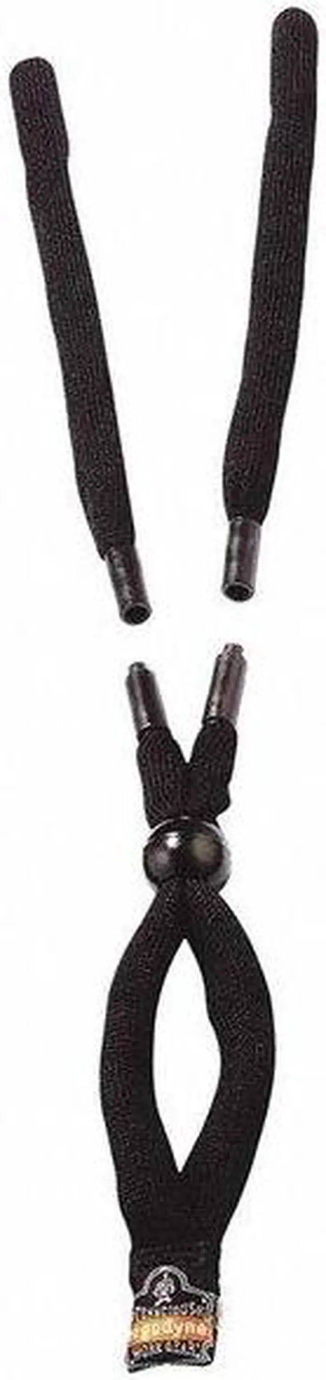 Alt view image 6 of 8 - Skullerz 3215 Cotton Breakaway Eyewear Lanyard - Black