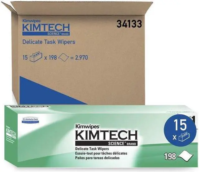 Alt view image 6 of 10 - Kimtech Disposible Delicate Task Wipes 11.8X11.8" 34133 196-Pack