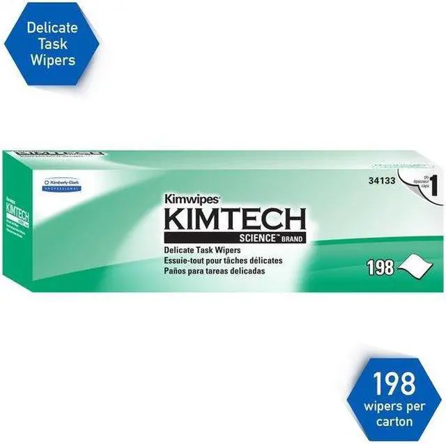 Alt view image 8 of 10 - Kimtech Disposible Delicate Task Wipes 11.8X11.8" 34133 196-Pack