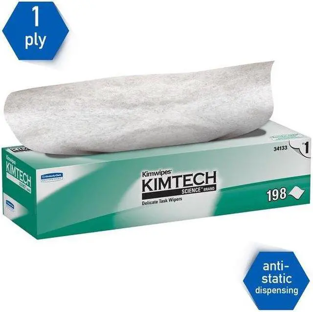 Alt view image 9 of 10 - Kimtech Disposible Delicate Task Wipes 11.8X11.8" 34133 196-Pack