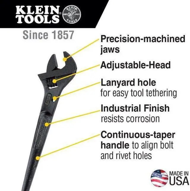 Alt view image 9 of 9 - Ajustable Construction Wrench
