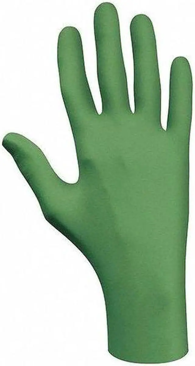 Alt view image 3 of 3 - Showa 6110PFXL Biodegradable Disposable Nitrile Gloves XL Box of 100