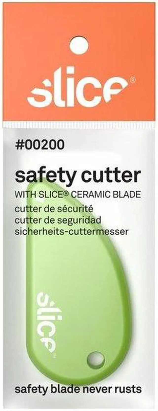 Alt view image 15 of 16 - SLICE 00200 Safety Cutter, Fixed Blade, Straight, General Purpose, ABS