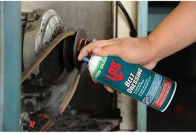 Alt view image 2 of 2 - LPS 02216 Belt Dressing with Detex, H1 Food Grade, 10 oz Aerosol Can