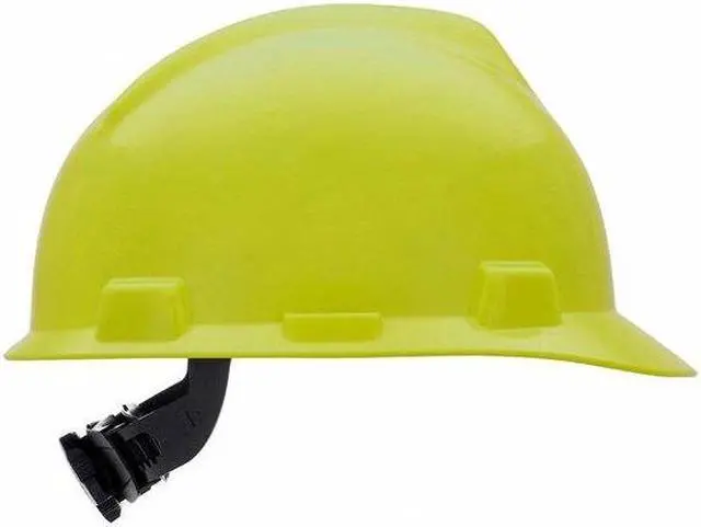 Alt view image 7 of 9 - MSA SAFETY 10061512 V-Gard Slotted Cap, HDPE, Fas-Trac III Suspension, Type I,