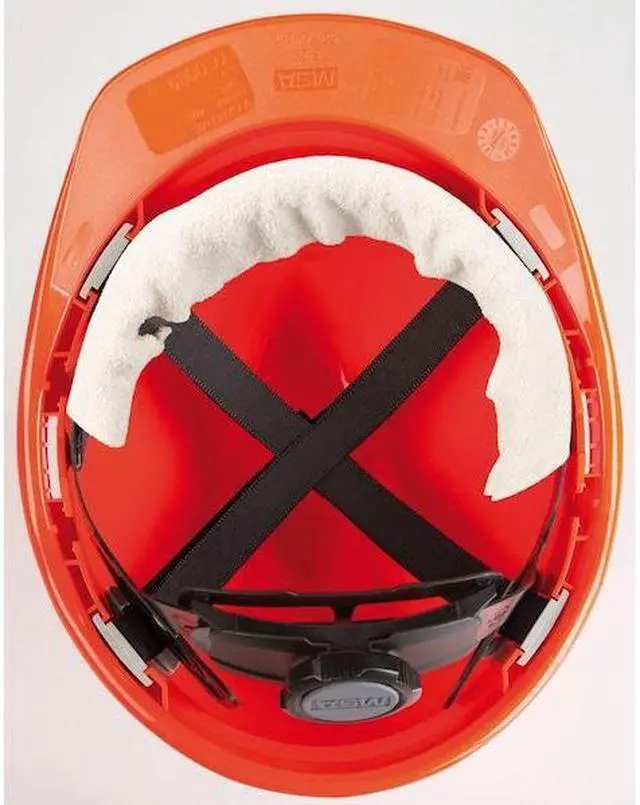 Alt view image 12 of 12 - MSA SAFETY 696688 Hard Hat Sweatband, (10/pkg), Terry Cloth, Gray