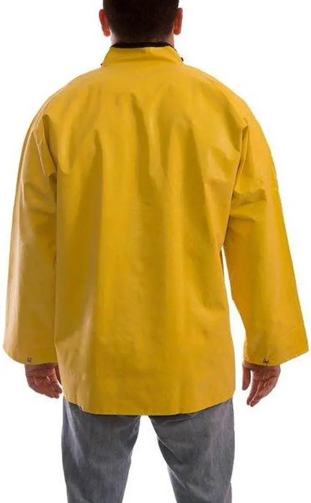 Alt view image 3 of 3 - TINGLEY J12207 Magnaprene Flame Resistant Rain Jacket, Yellow, XL