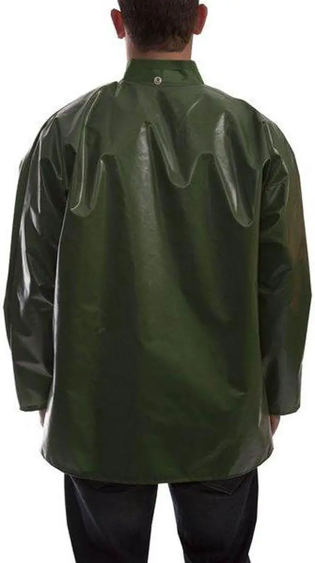 Alt view image 2 of 2 - TINGLEY J22208 Iron Eagle Rain Jacket, Unrated, Green, 4XL